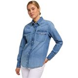 Lee - Regular Western - Overhemd - Licht Middenblauw - Lange Mouwen
