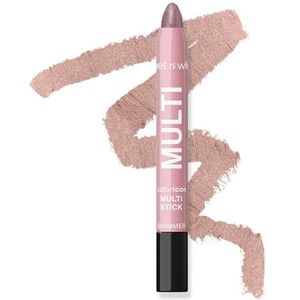 Wet n Wild, 3-in-1 Color Icon Multi-Stick for Eyes, Cheeks and Lips, Infused with Argan Oil and Vitamin E, Apply as Eyeliner, Eyeshadow, Blush or Contour, Ros-i-locks
