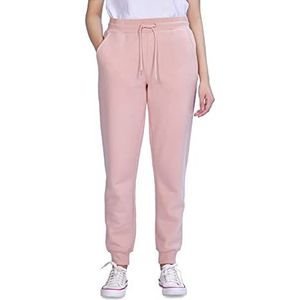 M17 Dames Dames Dames Gerecycled Meisjes Slim Leg Jogging Bottoms Joggingbroek Broek Casual Joggers Broek Tracksuit Lounge Yoga Gym Pockets, roze (blush pink), L