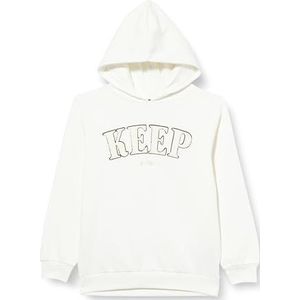 Blue Seven Teen sweatshirt met capuchon voor meisjes, offwhite Orig, 140 cm