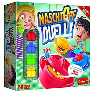 Trefl, Naschtopf Duell, strategiespel, familiespel, partyspel voor 2-4 spelers, voor kinderen vanaf 5 jaar; Food Prank, plezier, raadselspel, pot, borg, wedstrijden leren