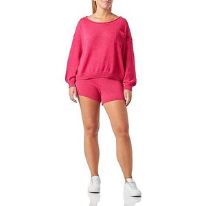 IZIA Gebreide set voor dames, roze, M-L