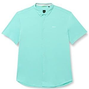 BOSS Biadia_r Shirt voor heren, Open Green340, XL