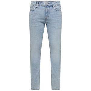 ONLY & SONS Onsloom Slim Box PIM DNM Mu Otl, blauw (light blue denim), 32W / 32L