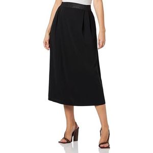 NAEMI Dames midirok 19226759-NA01, zwart, L, zwart, L