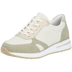 Remonte Dames D1G03 sneakers, salie/offwhite/mossel / 81, 42 EU, Salie Offwhite schelp 81, 42 EU