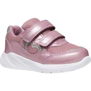 Geox B SPRINTYE Girl Sneakers voor jongens en meisjes, roze, 25 EU, Rosé, 25 EU
