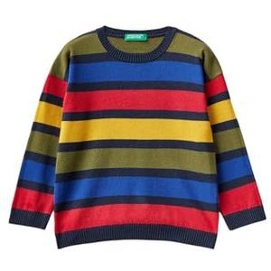 United Colors of Benetton Trui voor kinderen en jongens, Righe Multicolori 955, 3 Jaar