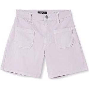 Replay SIJAN Shorts voor meisjes, 921 lavander, 16A, 921 Lavander, 16 Jaren