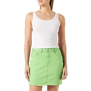 JACK & JONES Dames JJXX JXHAZEL Skirt AKM Color LN Rock, Green Flash, M