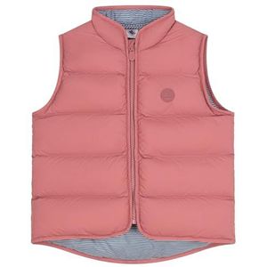Petit Bateau Mouwloos donsjack voor meisjes, roze, 8 Jaar