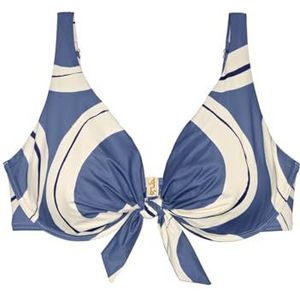 Triumph Summer Allure W bikinitop voor dames, blauw (Blue Combination), 44 / C