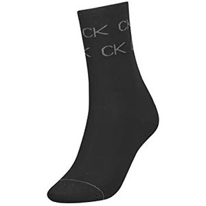 Calvin Klein Lurex Gift Box Casual Sok voor dames, zwart, One Size