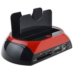 TEMPO DI SALDI Dockingstation 2 harde schijven 2.5 3.5 Sata Ide E-Sata Usb 2.0 3.0 HD SD-speler