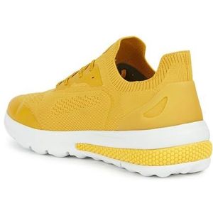 Geox U Spherica Actif A Sneakers voor heren, geel, 46 EU