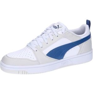 PUMA Unisex Rebound V6 Low Sneaker, Vapor Gray-Clyde Royal White, 10 UK, Vapor Gray Clyde Royal PUMA Wit, 44.5 EU