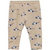 s.Oliver - 81a3 - Pantalon - Bruin - Taille Hoge Elastische Taille