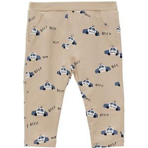 s.Oliver - 81a3 - Pantalon - Bruin - Taille Hoge Elastische Taille