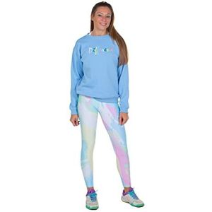 Dylow Lange strepen leggings in pastelkleuren