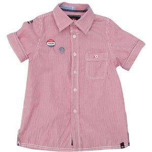 Lee Cooper Sergio - hemd - gestreept - katoen - jongens - rood - 4 ans