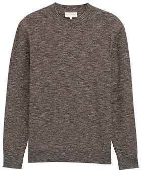 TOM TAILOR heren trui, 38690 - Bruin Navy Multicolor, XXL