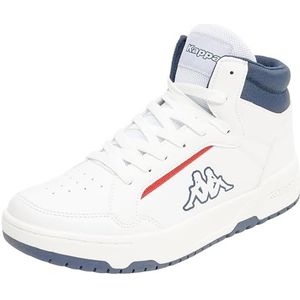 Kappa Deutschland Unisex stijlcode: 243317 Hailes sneakers, Wit Navy, 37 EU