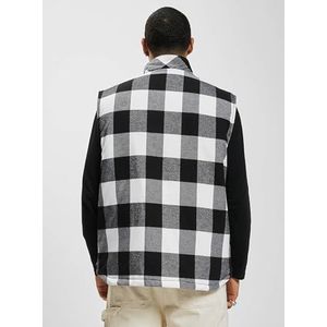 Brandit lumber vest gevoerd, zwart/wit, 4XL