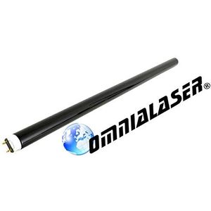 OmniaLaser UV-lamp Ultra Violetta Wood Neonbuis T8 20W 60cm x 26mm - OL-UVBLB600 - (T8 20W 60cm), buis