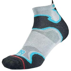 1000 Mile Fusion Socklet Repreve Zilver/IJsvogel