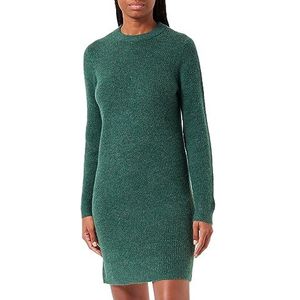 PIECES Gebreide damesjurk PCELLEN, Trekking green., XS