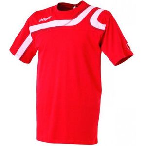 uhlsport T-Shirt Progressiv, rood/wit, XXS