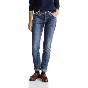 Street One Casual jeansbroek voor dames, Heavy Indigo Wash, 28W x 32L