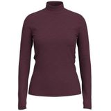 Basic - Hoge Hals Top - Lange Mouwen - Slim Fit