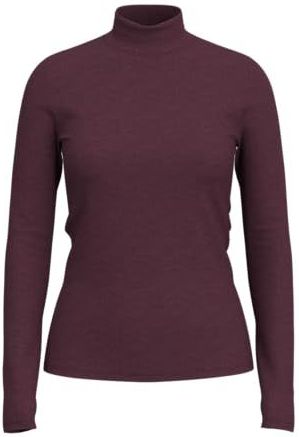 Basic - Hoge Hals Top - Lange Mouwen - Slim Fit