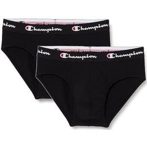 Champion Core Briefs x2 Slip, zwart, S (2 stuks) voor heren