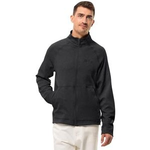 Jack Wolfskin Fernweh JKT M Fleecejack, zwart, M Heren, Zwart, M