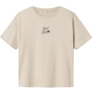 NAME IT Jongens Nkmhabo Ss Nreg Top, Peyote, 158-164