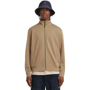 G-Star - D25122-D566-B444 - Sweatshirt - Bruin - Nifous Zip Thru - Biologisch Katoen - Duurzaam