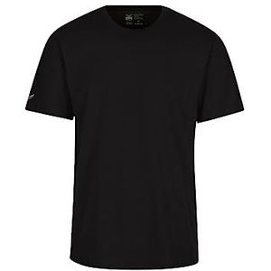 Trigema - T-shirt - Zwart - Korte Mouwen - 100% Bio-katoen