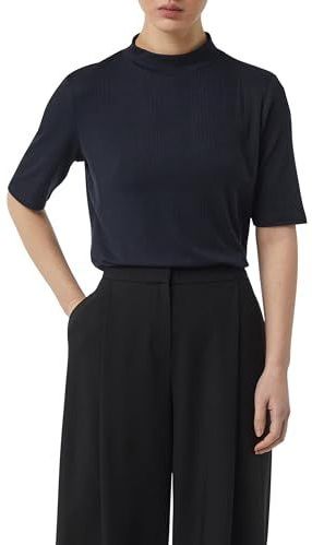 comma - T-Shirt - Slim-fit - Korte Mouwen