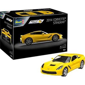 1:25 Revell 07825 Corvette Stingray 2014 - Easy Click Plastic Modelbouwpakket