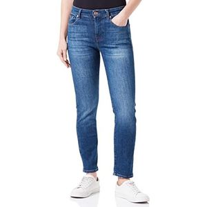 7 For All Mankind Relaxed Skinny Slim Illusion Jeans voor dames, Donkerblauw, 50