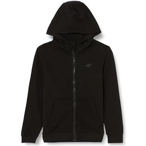 4F JUNIOR Sweatshirt M0926 Deep Black 158 voor kinderen, Diepzwart, 158