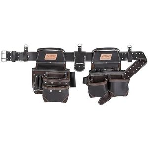 AWP TrapJaw Olie-Tan Leather Tool Rig (L-903-1) Bruin