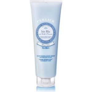 Perlier - Line NaturRezepten - Vochtinbrengende Crème voor het Lichaam - Geur van Blauwe Iris - Tube van 250 ml