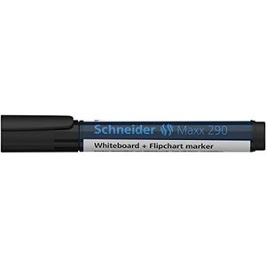 Schneider 290 markers voor wit wandbord en flipchart 1 stuk zwart