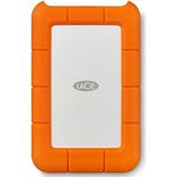 LaCie Rugged Mini, 1 TB, Draagbare Externe Harde Schijf, 2,5"", USB-C, Voor Mac & PC, incl. USB-C zonder USB-A-kabel, 1 maand Adobe CC All Apps, 2 jaar Rescue Services (LAC301558)