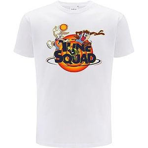 ERT GROUP Origineel en officieel gelicentieerd door Looney Tunes White T-shirt voor heren, Space Jam 031, eenzijdige print, maat 3XL, Space Jam 031 Wit, 3XL