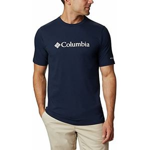 Columbia Top met korte mouwen voor heren, CSC Basic Logo