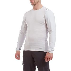 Zrsdfjgiosrj Heren Altura Esker DWR shirt met lange mouwen, wit, XL